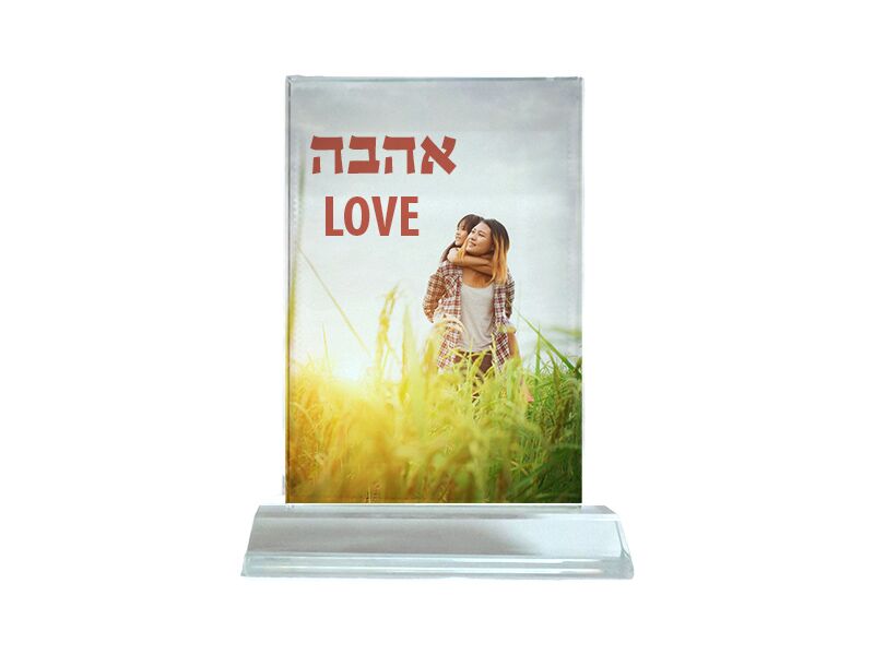 B-Present מגן קריסטל 13_9 עם מעמד תואם