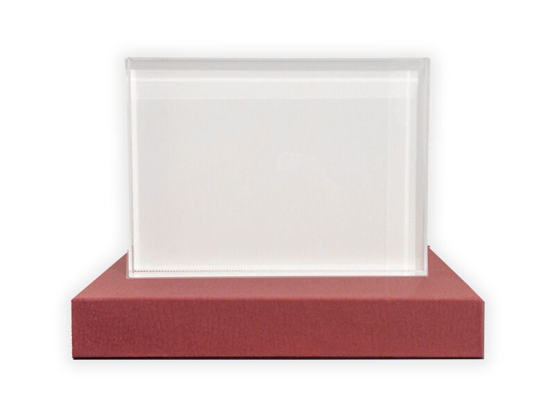 B-Present מגן קריסטל 20*15 להדפסה אישית